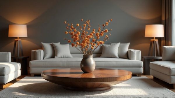 Top 10 tables basses rondes pour un intérieur stylé